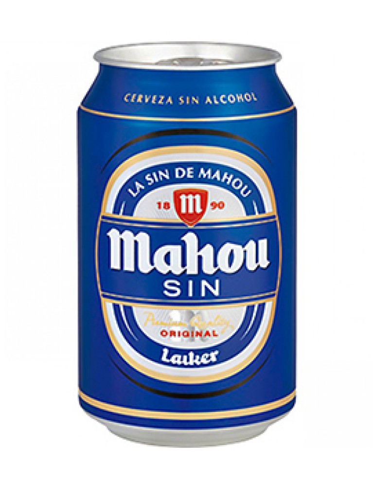 Comprar Cerveza Mahou Sin Alcohol Lata 33cl 】 barata online🍾