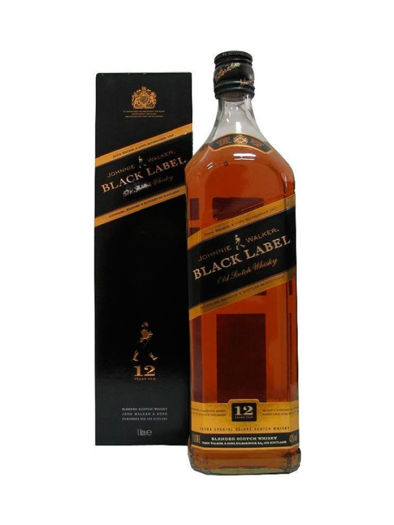 Comprar Whisky Johnnie Walker Black Label 1L 】 barato online🍾