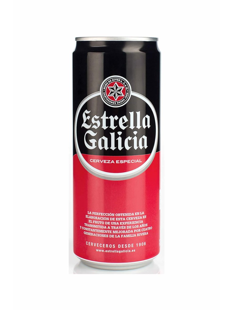 Comprar Cerveza Estrella Galicia 33cl Lata 】 barato online🍾