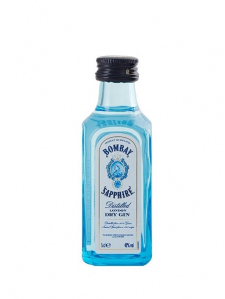 Mini botellas, botellitas miniatura Bombay Sapphire Gin