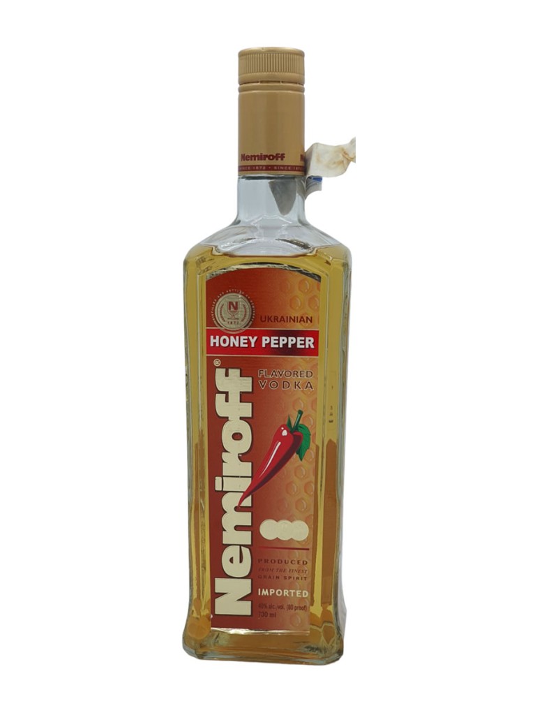 Comprar Vodka Nemiroff Honey Pepper - Etiqueta deteriorada 】 barato online🍷