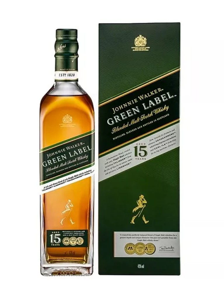 Comprar Whisky Johnnie Walker Green Label 】 barato online🍾